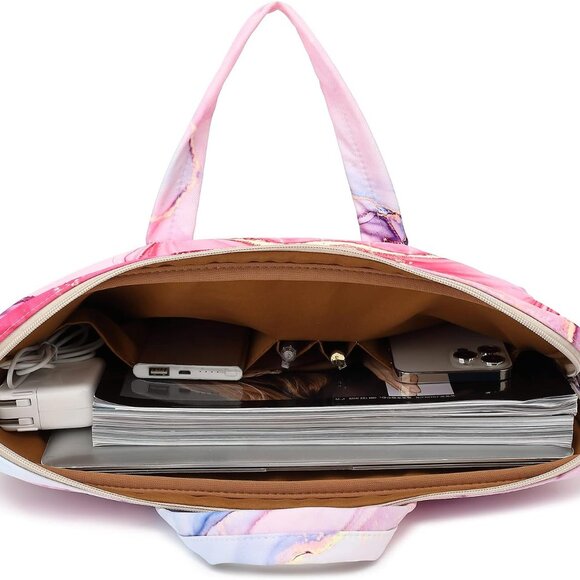 Laptop Shoulder Bag, MacBook Hp Lenovo Dell Waterproof Messenger Bag Case Sleeve